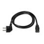Nanocable Cable de Alimentación CEE7/7 Macho a C13 Hembra 1,5 m Negro